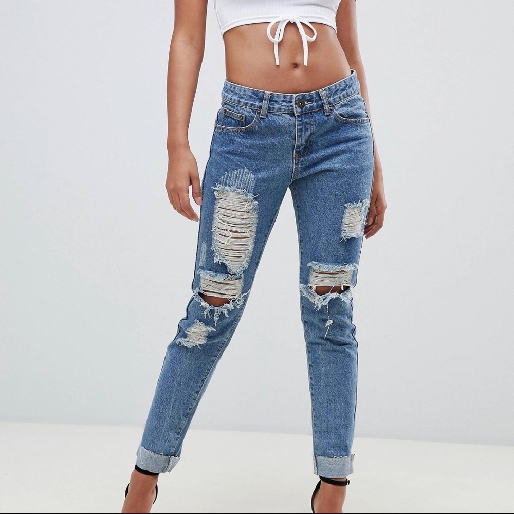 👖ASOS Liquor N Poker Boyfriend Jeans US 4/UK 8